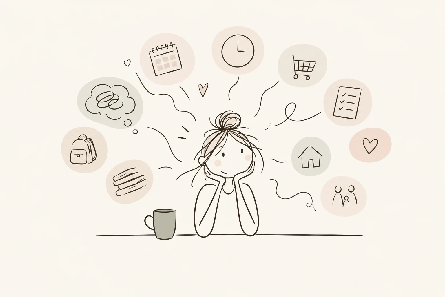 Mental Load als Mama – viele Aufgaben und Gedanken im Familienalltag